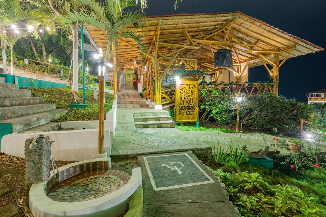 Nativa Bambu Ecolodge Montanita Luaran gambar
